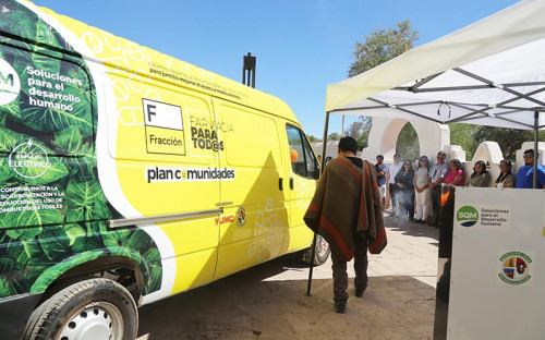 SQM y la Municipalidad de San Pedro de Atacama estrenan vehículo eléctrico para entrega de medicamentos
