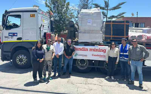 Lundin Mining presente en campaña “Atacama Ayuda a la Región de Valparaíso”