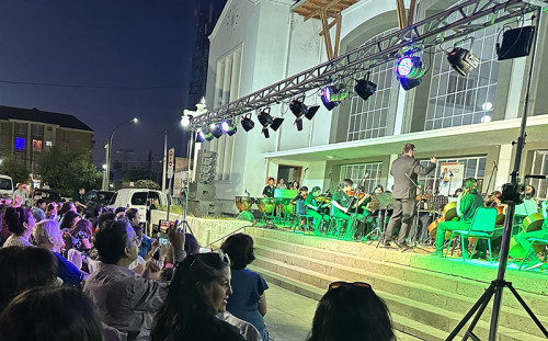 Fosila celebró su nuevo aniversario con un emotivo concierto en la Ex Estación de Ferrocarriles de Los Andes