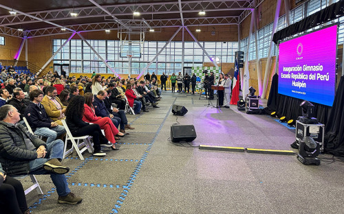 Enap entrega gimnasio a la comunidad de Hualpén