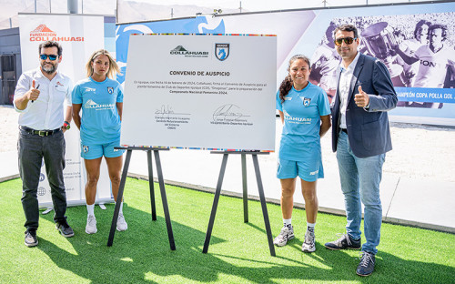 Collahuasi y Deportes Iquique renuevan apoyo integral a división femenina