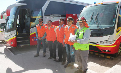 Empresa de la gran minería licita servicio de traslado de personas en la Región de Valparaíso