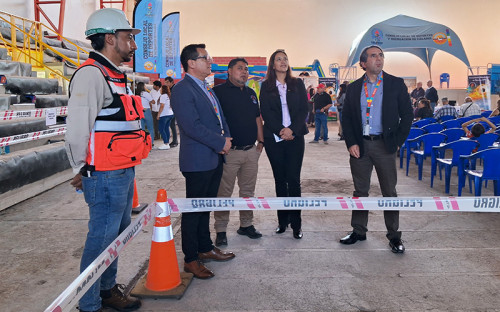Codelco Ministro Hales, Colodep y municipio se unen para renovar el Estadio Techado de Calama
