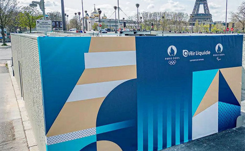 Estación de hidrógeno de Air Liquide luce nueva imagen en Paris