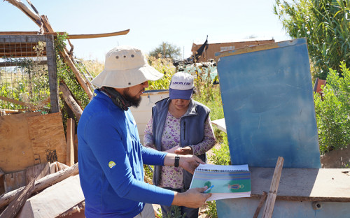 Programa de SQM Litio comenzó la toma de muestras de suelos de 13 agricultores de San Pedro de Atacama