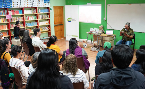 SQM Litio lanzó libro de cuentos Lulantur Tatai en San Pedro de Atacama