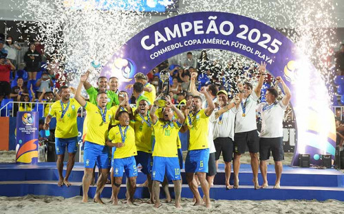 Brasil es campeón de la Copa América de Fútbol Playa en Iquique y Chile va por primera vez al Mundial
