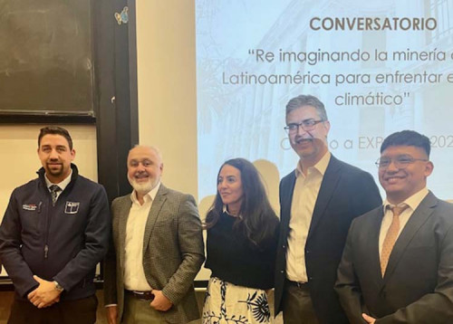 Exitoso conversatorio “Reinventando la minería desde Latinoamérica para enfrentar el cambio climático”