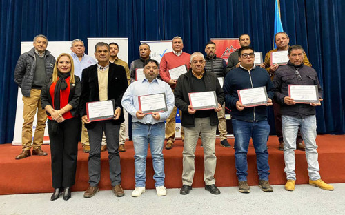 Minera San Gerónimo de Coquimbo completa 75 de operadores y mantenedores certificados por ChileValora