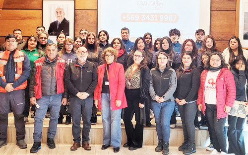 SCM Carola reafirmó su compromiso con la prevención y tratamiento de quemadura infantiles junto a Coaniquem