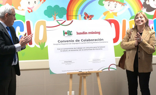 Hospital Regional de Copiapó y Lundin Mining se unen para mejorar la atención de salud hacia la comunidad