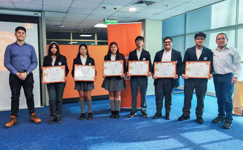 Estudiantes de Calama culminan programa “Pensamiento Minero Codelco 2030”