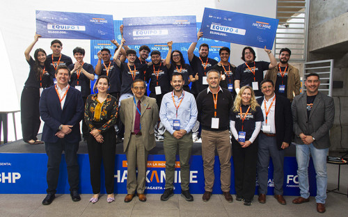 Durante tres días universitarios de Antofagasta resolvieron desafíos reales de la industria minera en Hackamine 2025