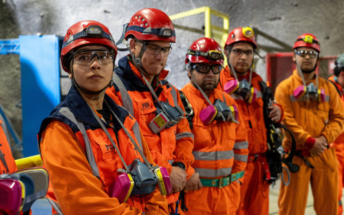 Brigada de Rescate Mina de El Teniente realiza capacitación conjunta con GOPE, PDI y Bomberos