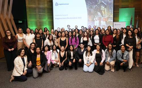45 mujeres ingresan a iniciativa de Anglo American buscando convertirse en mantenedoras mineras