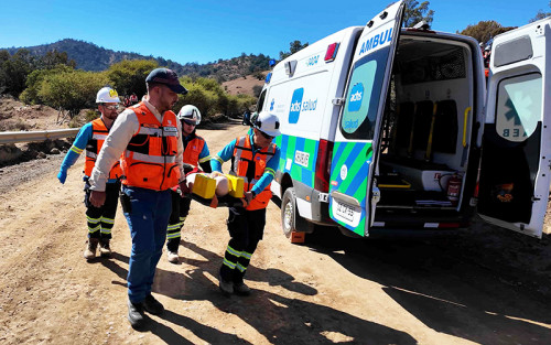 Codelco División El Teniente fortalece respuesta a emergencias en Embalse Carén