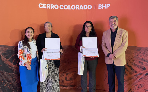 Cerro Colorado | BHP impulsa capacitación y certificación para 42 personas de la región
