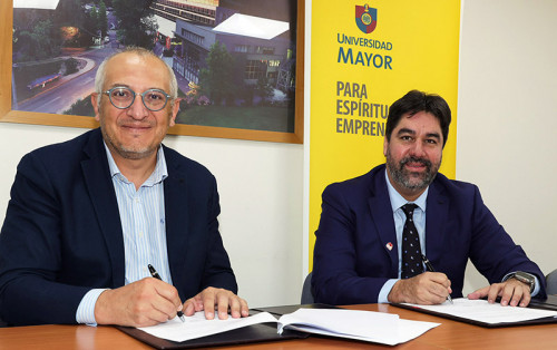 Universidad Mayor y Mine Class firman alianza para fortalecer la formación en minería digital