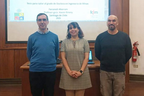 Doctora en Ingeniería de Minas de la Universidad de Chile desarrolla metodología para el modelamiento de recursos minerales