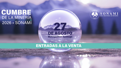 Comienza la venta de entradas de la primera Cumbre de la Minería de Sonami