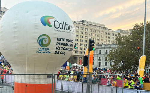 Colbún renueva alianza para que el Maratón de Santiago sea carbono neutral por segundo año consecutivo