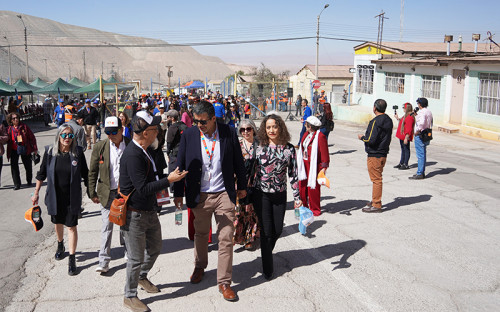 Chuquicamata inició celebración de sus 110 años de operación con emotiva apertura de puertas