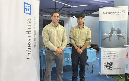 Endress+Hauser presente con alumnos duales en la primera Feria Tecnológica de Aprimin