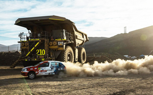 Lundin Mining marcó un hito inédito al abrir las puertas de su faena minera Distrito Candelaria al Copec RallyMobil