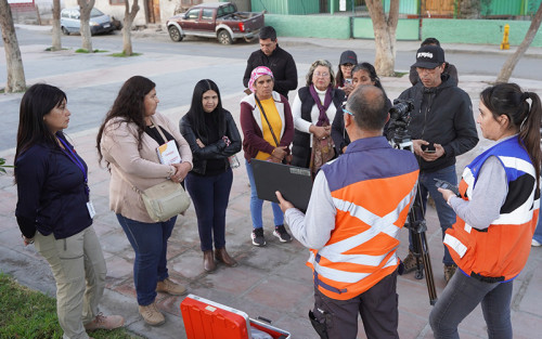Vecinos de Tierra Amarilla presentes en Taller y Monitoreo Participativo de Vibraciones por Tronadura