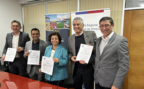Ministerio de Minería y Universidad de Atacama firman convenio para ejecutar PAMMA Asistencia Técnica