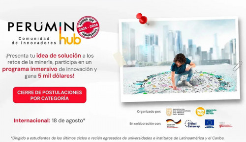 Concurso de Perumin Hub impulsa una nueva generación de talento para la minería del futuro en América Latina y el Caribe