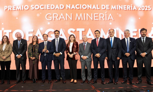 Antofagasta Minerals recibe el Premio de la Gran Minería 2025