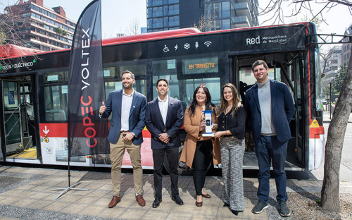 Copec Voltex lidera Seminario de Electromovilidad 2025 junto a autoridades y empresas del transporte público eléctrico