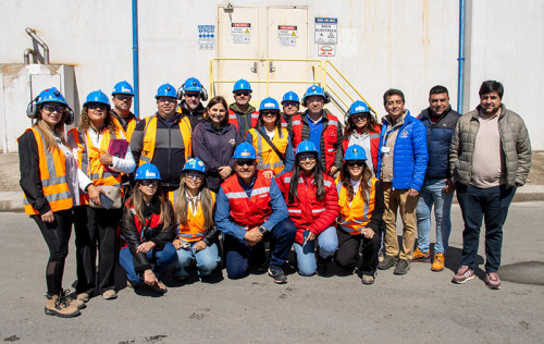 Delegación argentina visitó puerto y planta desalinizadora del Distrito Candelaria Lundin Mining en Caldera