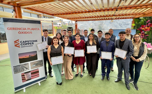 Capstone Copper finaliza programa de formación en Hidrometalurgia en la Región de Atacama