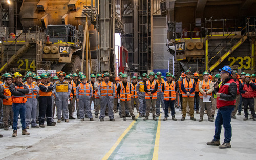 “Pausa por la Vida”: Distrito Candelaria Lundin Mining detuvo momentáneamente sus operaciones para hablar sobre seguridad