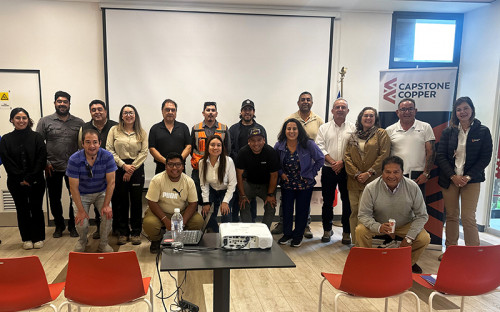 Capstone Copper Mantoverde impulsa capacitación a proveedores en Chañaral
