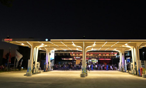 Copec inaugura primera estación de combustibles construida 100% en madera en Chile