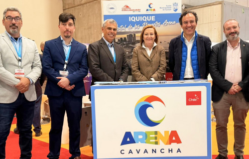 Estadio Arena Cavancha de Iquique destaca en Feria Internacional de Turismo en España
