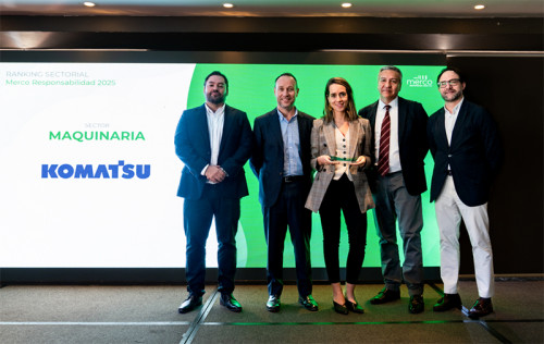 Ranking Merco Responsabilidad ESG posiciona a Komatsu como empresa líder en el sector “Maquinaria”