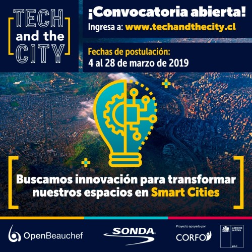 OpenBeauchef y SONDA llaman a presentar soluciones innovadoras para desarrollar las smart cities del futuro