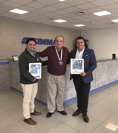 ABAC y Ceccato reconocen a Simma como Mejor Distribuidor 2018 en Cono Sur