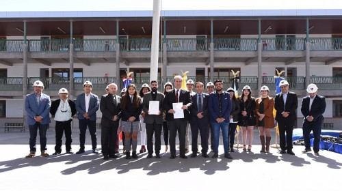 Con la presencia de empresas y autoridades AIA inauguró Cuarta Etapa de construcción de Liceo Don Bosco de Calama