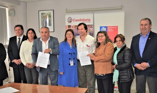 Firman convenio de colaboración para la limpieza y perfilamiento de un sector del río Copiapó en Tierra Amarilla y evitar daños ante posibles aluviones