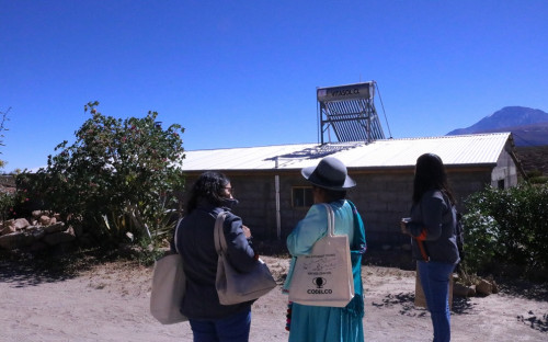 16 familias beneficiadas con termosolares en Toconce