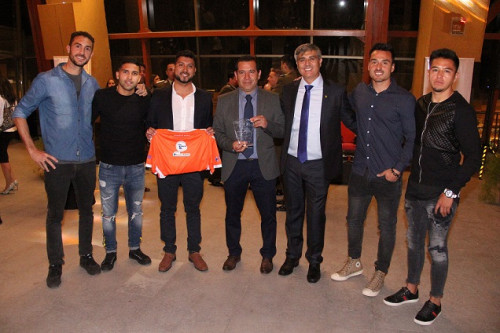 Minera El Abra recibe reconocimiento de Cobreloa por su permanente respaldo al equipo