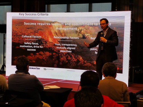 Komatsu Chile dio a conocer últimas novedades en autonomía minera: destacan nuevas tecnologías, mayor seguridad e integración de soluciones