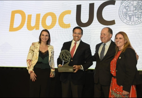 Duoc UC recibe importante galardón por avances en Electromovilidad