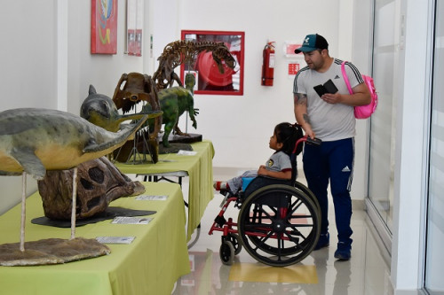 Niñas y niños del Instituto Teletón Calama disfrutaron del «Museo Visita Tu Escuela»