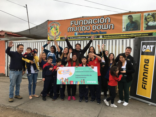 Finning a través de Fondo Concursable Manos a la Obra” apoya a Fundación Mundo Down en Antofagasta
